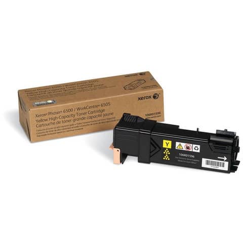 Toner alta capacità Xerox giallo  106R01596